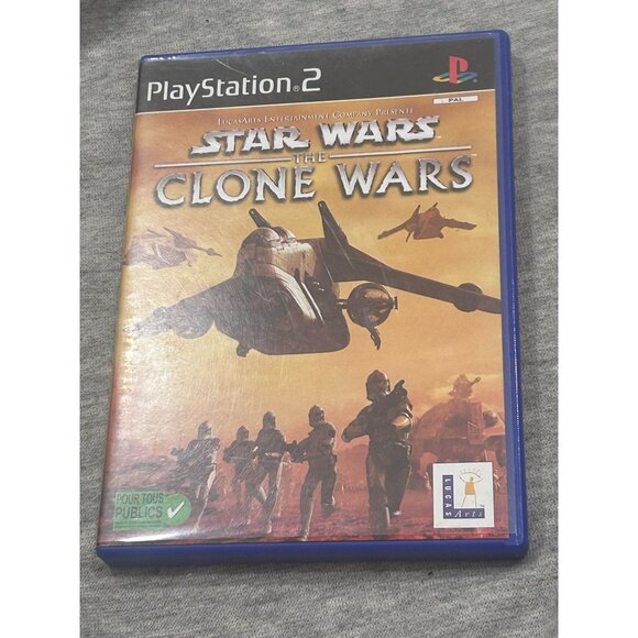 Star Wars The Clone Wars PlayStation 2 PS2 Video Game - Picture 1 of 6